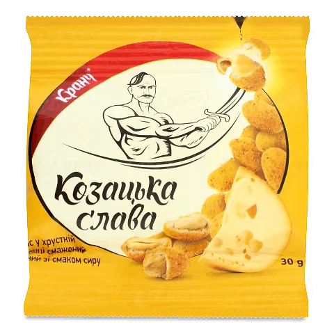 Арахіс Козацька слава смажен хруст/обол смак сиру, 30г