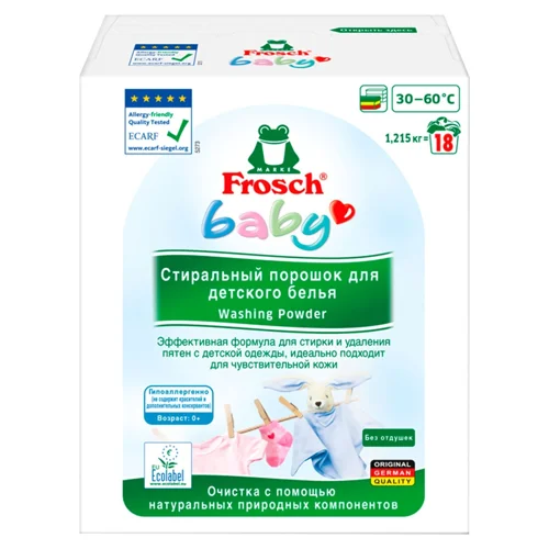 Пральний порошок Frosch Baby 1215г