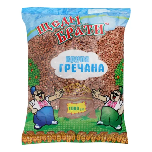 Крупа гречана ядриця Щедрі брати м/у 1кг