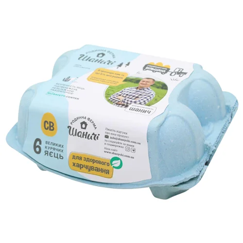 Яйця курячі Шаничі СВ 6шт