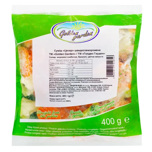 Суміш овочева Golden Garden Цезар 400г