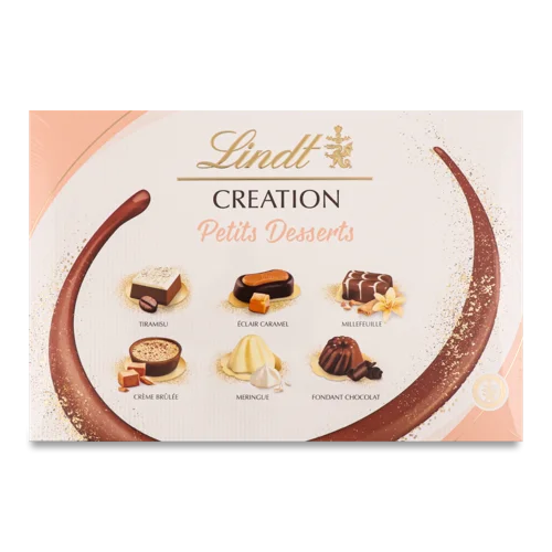 Цукерки Lindt Вищого Ґатунку Boite Petits Desserts, 200г