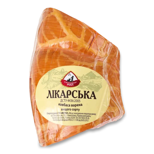 Ковбаса Варена Вищого Ґатунку Докторська Синюга, 1 кг