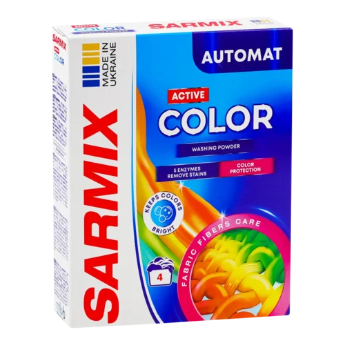Порошок пральний Sarmix Active Color