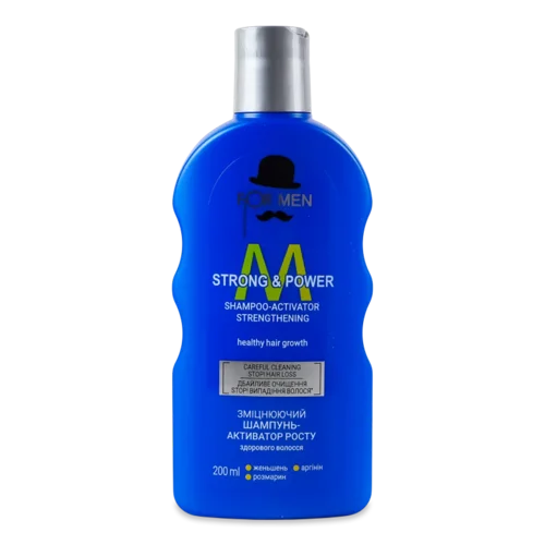 Шампунь For Men Strong&Power активатор росту