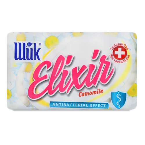 Туалетне Мило Camomile Антибактеріальний Еліксир Shik, 5х70г