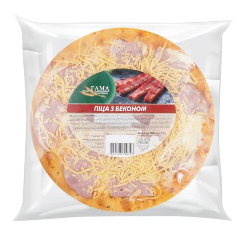 Піца з беконом Гама м/у 200г