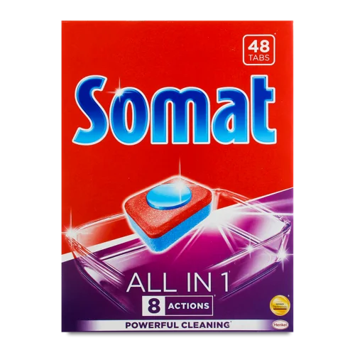 Таблетки Для Посудомийних Машин Somat All In 1, Вищого ґатунку, 1 г
