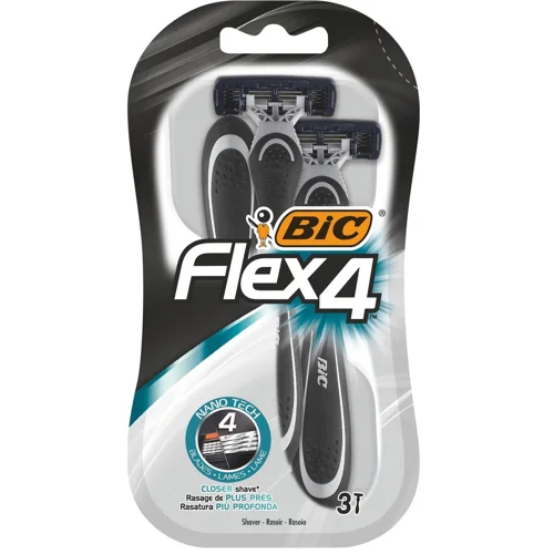 Бритва BIC Flex 4 Comfort чоловіча 3шт