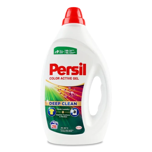 Засіб Для Прання Рідкий Концентрований Color Active Gel Deep Clean Persil, 1.26л