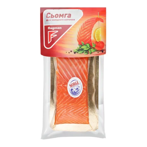 Сьомга філе Flagman з/ш х/к в/у 300г