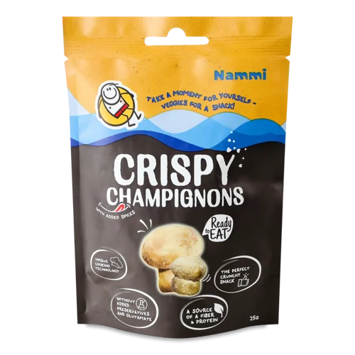 Снеки Спеційовані з Додаванням Сублімованих Печериць Nammi, 25 г