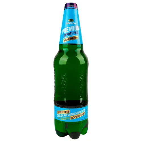 Пиво Obolon Premium Export Pils світле 5,3% 1л