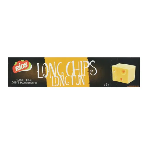 Чіпси картопляні RIOS зі смаком сиру 70г