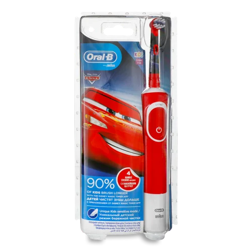 Зубна Електрощітка Типу 3710 Cars Kids Oral-B Braun, 1 шт