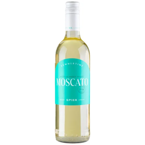 Вино Spier Moscato White напівсолодке біле 10,5% 0,75л