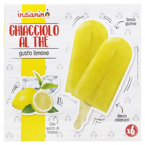 Морозиво Gelato d'Italia лимонний сорбет 6шт*70г