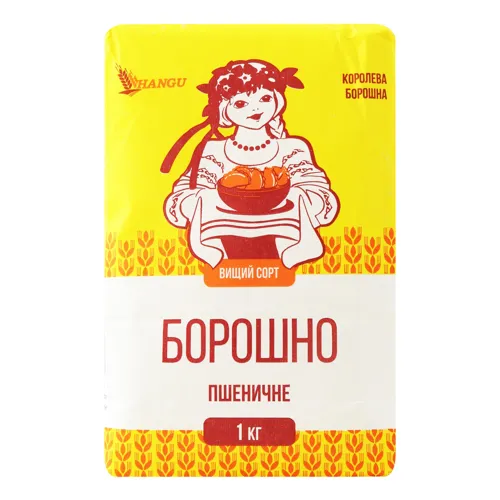 Борошно пшеничне вищого ґатунку Hangu м/у 1кг