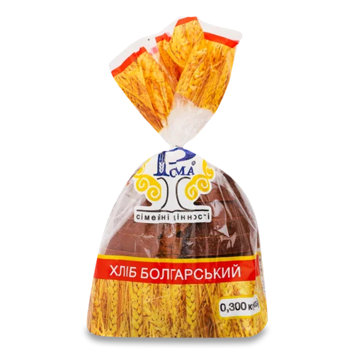 Хліб Половинка В Нарізці Болгарський, в/ґ, 0.3 кг