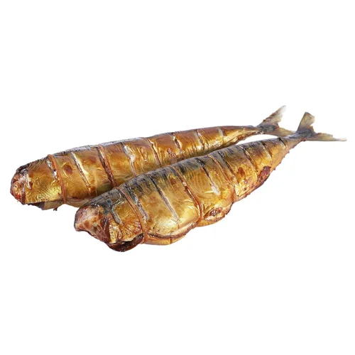 Скумбрія гарячого копчення з сирною начинкою