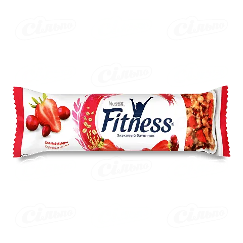 Батончик Fitness злаковий з ягодами 23,5г