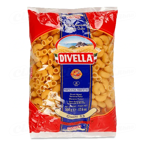 Макаронні вироби Divella Gomiti №53 500г
