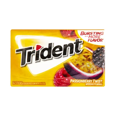 Резинка жевательная Trident маракуйя-малина