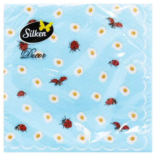 Серветки столові Silken Сонячний день 2-шарові 16шт 33*33см