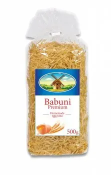 Макарони яєчні 9% Локшина №2 Babuni Premium 12 шт х 500г