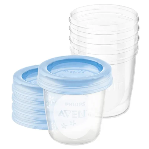 Контейнери для зберігання грудного молока Philips Avent 180мл*5шт