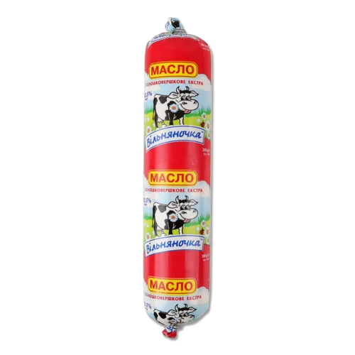 Масло солодковершкове 82.5% в/ґ, Вільняночка, м/у 300г