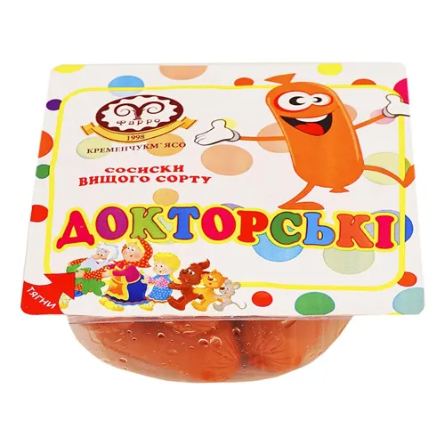 Сосиски Фарро Докторські міні вищого ґатунку