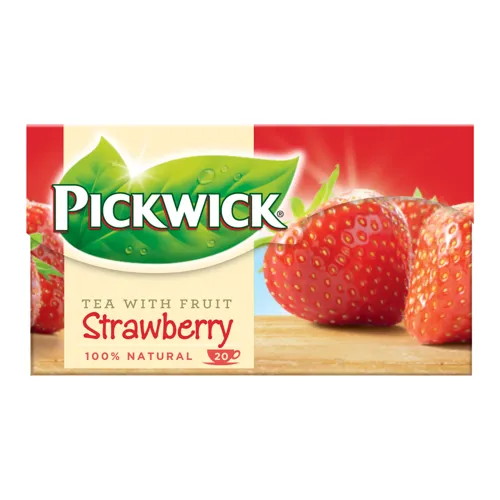 Чай чорний байховий ароматизований Strawberry Pickwick к/у 20х1.5г