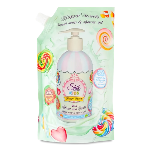Дитяче Рідке Мило 2в1 Happy Sweets Kids Shik, 500г