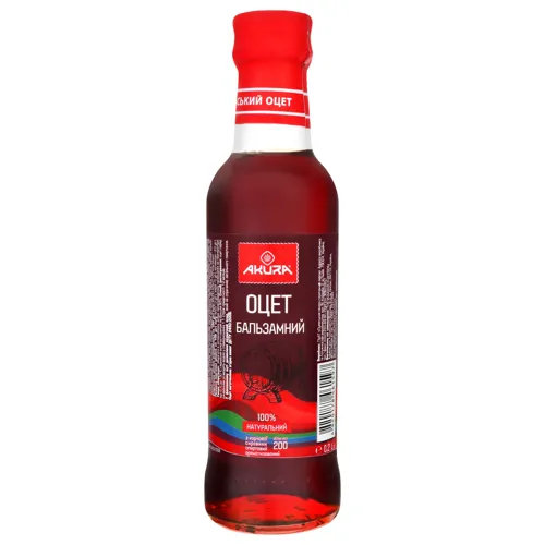 Оцет бальзамічний 6% Akura с/пл 200мл