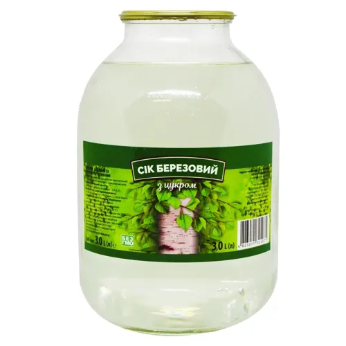 Сік Українська Зірка березовий з цукром 3л