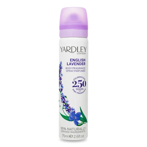 Дезодорант Тіла Парфумований English Lavender Yardley, 75мл