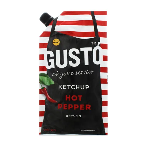 Кетчуп Hot pepper Gusto для приготування 250г