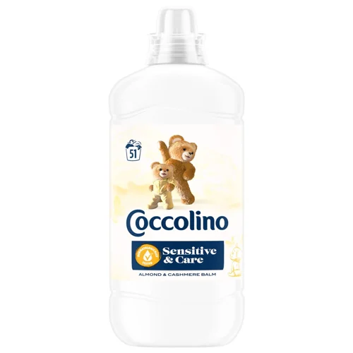 Кондиціонер для білизни Coccolino Sensitive&Care Almond&Cashmere Balm 1,275л