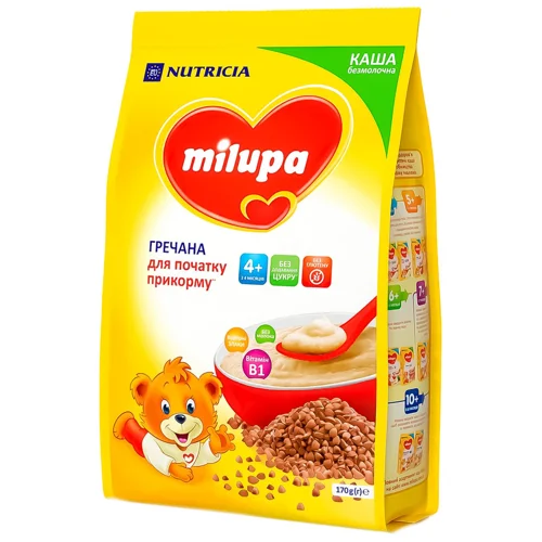 Каша Milupa гречана безмолочна 170г