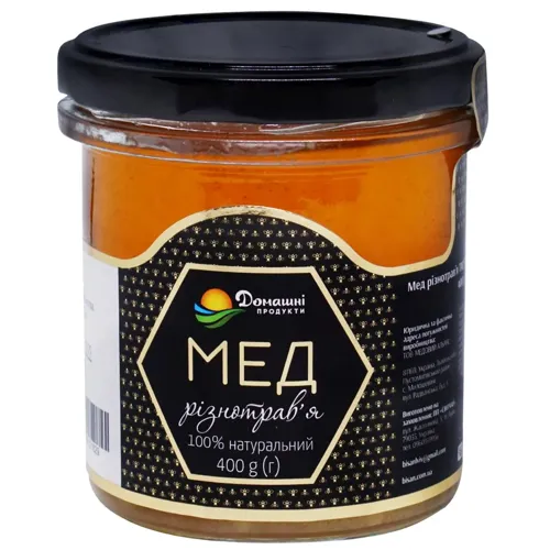 Мед Домашні Продукти різнотрав'я натуральний 400г