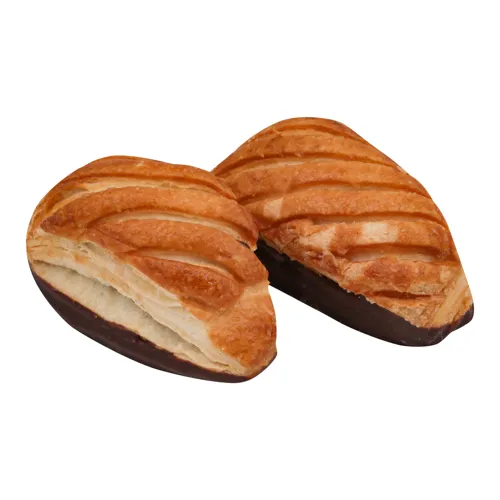 Печиво здобне листкове з начинкою та чорним шоколадом Панцеротті