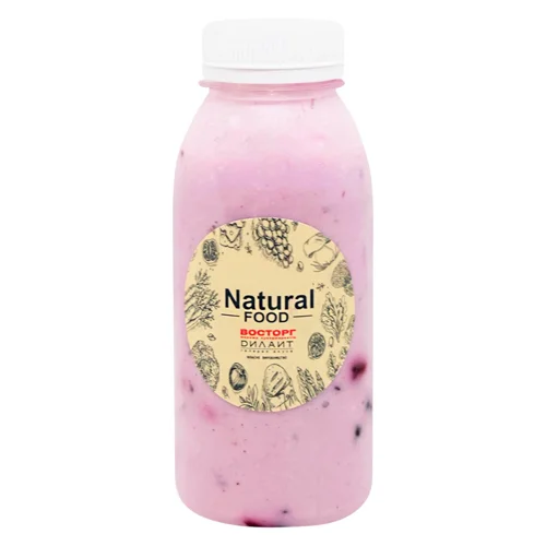 Йогурт Natural Food Домашній з чорною смородиною 3.6% 300мл