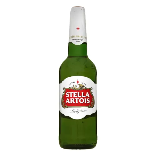 Пиво світле пастеризоване 5% Stella Artois с/б, 0.5л
