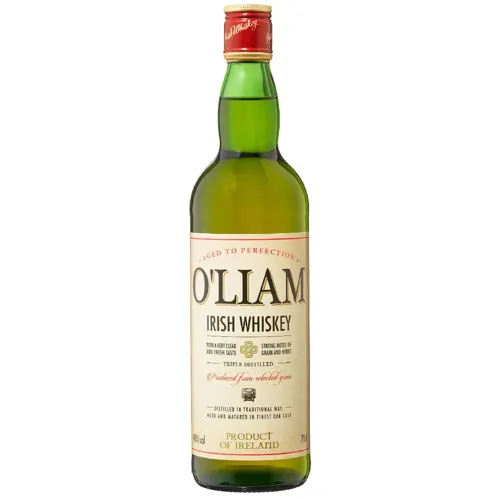 Віскі O'Liam Irish Whiskey 40% 0,7л