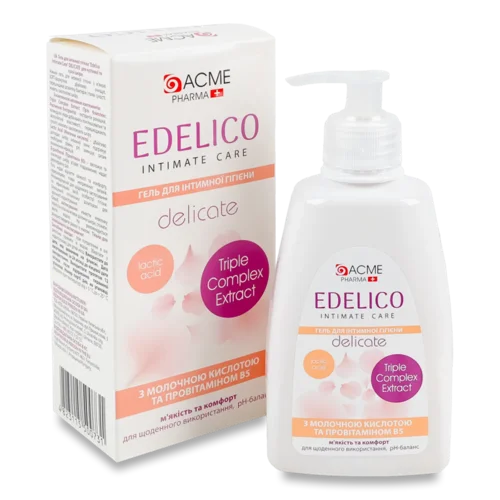 Гель інтимн/гігієни Acme Pharma Edelico Delicate
