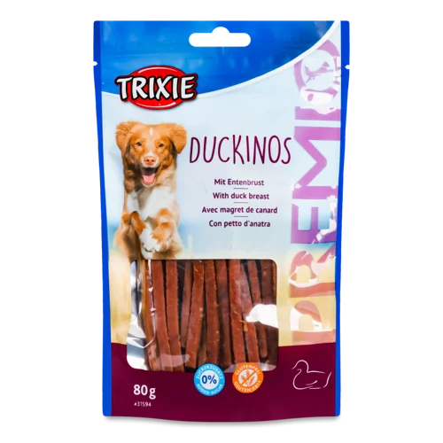 Ласощі Для Собак Duckinos Trixie В/ґ 80г