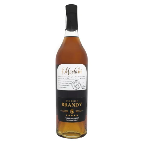 Бренді Mzetavi Грузинський 5 роки 40% 0,5л
