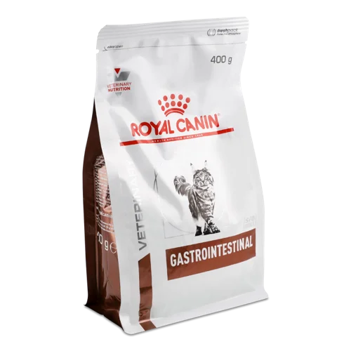 Корм сухий повнораціонний дієтичний для котів Gastrointestinal Veterinary Royal Canin, в/ґ, 400г