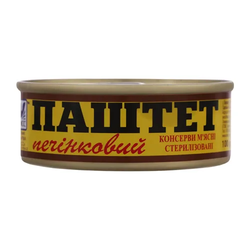 Паштет печінковий 100г ТМ Онісс